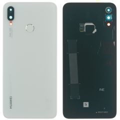 Genuine Huawei P Smart Plus Back Cover In White : 02352CAQ