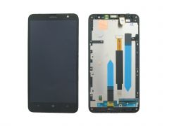 Nokia Lumia 1320 LCD Black With Frame OEM - 5508130123145