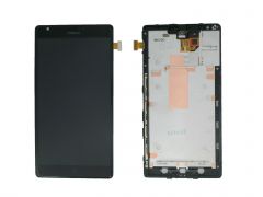 Nokia Lumia 1520 LCD Black With Frame OEM - 5508080123451