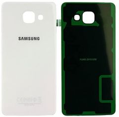 Genuine Samsung Galaxy A5 2016 A510 White Glass Battery Cover - GH82-11020C