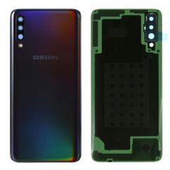 Genuine Samsung A30s SM-A307 Battery Cover In Black : GH82-20805A