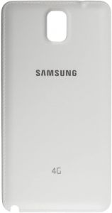Genuine Samsung Galaxy SM-N9005 Note 3 Battery Cover White : GH98-29019B
