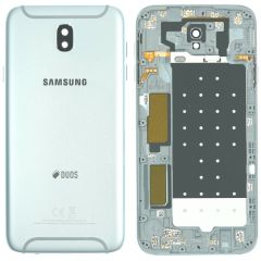 Genuine Samsung Galaxy J7 (2017) J730F Battery Cover Silver- GH82-14448B