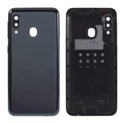 Samsung Galaxy A20e SM-A202 Battery Cover Black OEM -  