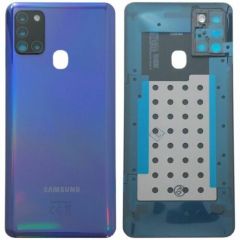 Genuine Samsung Galaxy A21s SM-A217 Blue Battery Cover - GH82-22780C