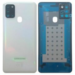 Genuine Samsung Galaxy A21s SM-A217 White Battery Cover - GH82-22780B