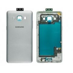 Genuine Samsung SM-A500F Galaxy A5 Battery Cover Silver : GH96-08241C