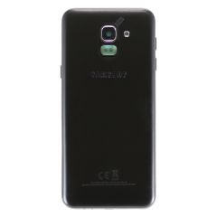 Samsung Galaxy J6 2018 (J600) Battery Cover Black OEM - 