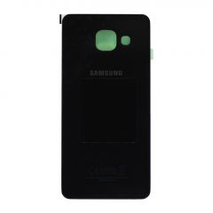 Genuine Samsung Galaxy A3 2016 A310 Black Glass Battery Cover - GH82-11093B