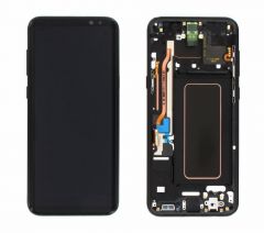 Genuine Samsung Galaxy S8+ SM-G955 Black LCD Screen & Digitizer - GH97-20470A