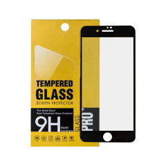 iPhone 8/7/6S Matte Screen Protector Tempered Glass (2.5D) (BLACK)