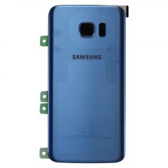 Genuine Samsung Galaxy S7 Edge G935 Coral Blue Battery Cover & Adhesive - GH82-11346F