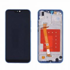 Huawei P20 Lite Blue LCD Screen & Digitizer With Frame OEM - 400057