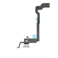 iPhone X Charging Port Flex Cable in white - 5501201823149