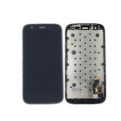 Motorola Moto G LCD Black With Frame OEM - 5507010145321