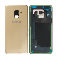 Genuine Samsung Galaxy SM-A530 A8 (2018) Battery Cover In Gold : GH82-15551C