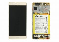 Genuine Huawei P9 Gold LCD Screen & Digitizer - 02350SHB