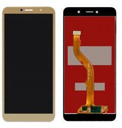 Huawei Honor Y7 2017 LCD Touch Screen Assembly Gold OEM - 5516001223615