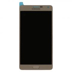 Genuine Samsung Galaxy A7 Lcd and touchpad in Gold - GH97-16922F