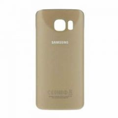 Genuine Samsung Galaxy S6 Edge G925F Gold Glass Rear Cover with Adhesive - GH82-09602C