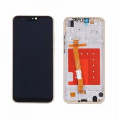  Huawei P20 Lite Gold LCD Screen & Digitizer With Frame OEM - 400059
