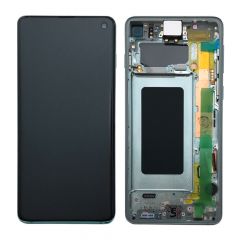 Official Samsung Galaxy S10 G973 Prism Green LCD Screen & Digitizer - GH82-18850E