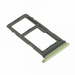 Samsung Galaxy S10 / S10 Plus Replacement SIM / SD Card Tray Green OEM - 402025639	