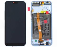 Genuine Honor 10 (COL-L29) Phantom Blue LCD Screen & Digitizer with Battery - 02351XBP
