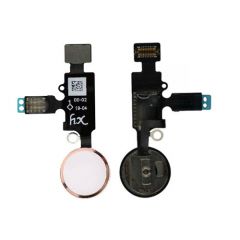 iPhone SE (2020) / 7/7 Plus / 8/8 Plus Home Button Solution Flex Cable (HX Version 4/Bluetooth Required) (ROSE GOLD) OEM - 5501201612360