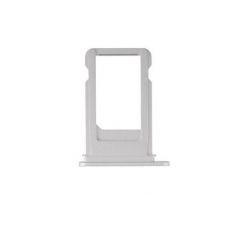 iPhone 6 Plus Sim Card Tray Silver/White OEM - 5501200754332