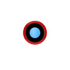 iPhone SE (2020) / 8 Back Camera Lens with Frame (RED) OEM - 402025789