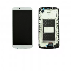 LG K10 LCD White With Frame OEM - 402025650
