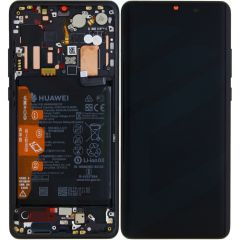 Official Huawei P30 Pro Black LCD Screen & Digitizer with Battery - 02352PBT