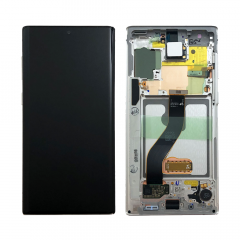 Official Samsung Galaxy Note 10 SM-N970 Aura White LCD Screen & Digitizer - GH82-20818B