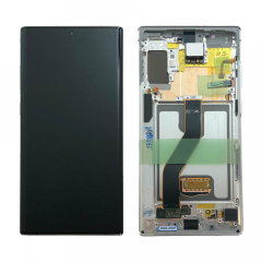 Official Samsung Galaxy Note 10+ SM-N975 Aura White LCD Screen & Digitizer - GH82-20838B