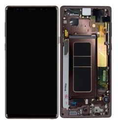 Genuine Samsung Galaxy Note 9 (SM-N960F) lcd with frame in Metallic Copper - GH97-22269D