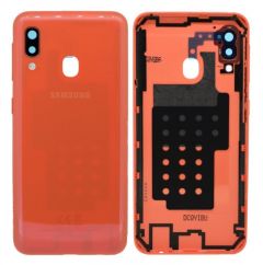 Genuine Samsung Galaxy A20e SM-A202 Coral Battery / Rear Cover - GH82-20125D