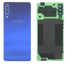 Genuine Samsung Galaxy A7 2018 SM-A750 Blue Battery Cover - GH82-17829D