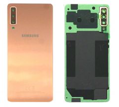 Genuine Samsung Galaxy A7 2018 SM-A750 Gold Battery Cover - GH82-17829C