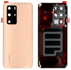 Official Huawei P40 PRO Blush Gold Battery Cover with Adhesive - 02353MNB