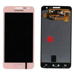 Genuine Samsung SM-A300 Galaxy A3 Complete Lcd with Digitizer Touchpad in Pink- Samsung - GH97-16747E