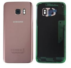 Genuine Samsung Galaxy S7 G930 Pink Gold Battery Cover & Adhesive - GH82-11384E