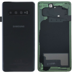 Official Samsung Galaxy S10 G973 Prism Black Battery Cover - GH82-18378A
