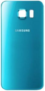 Genuine Samsung Galaxy S6 G920F Blue Glass Rear Battery Cover with Adhesive - GH82-09706D