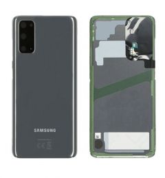Genuine Samsung Galaxy S20 SM-G980 Grey Rear / Battery Cover with Adhesive - GH82-22068A