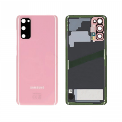 Genuine Samsung Galaxy S20 SM-G980 Pink Rear / Battery Cover with Adhesive - GH82-22068C