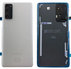Genuine Samsung Galaxy S20 FE 4G (SM-G780) Cloud White Battery Cover - Part no: GH82-24263B