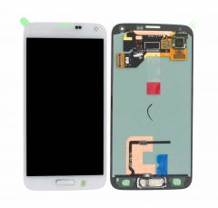Genuine Samsung Galaxy S5(G900F) LCD Module WHITE -  GH97-15734A;GH97-15959A