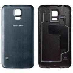 Samsung Galaxy S5(G900F) Battery Cover Black OEM - 5502143526659