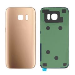 Samsung Galaxy S7 Battery Cover w/Adhesive (GOLD) OEM - 5502145577615